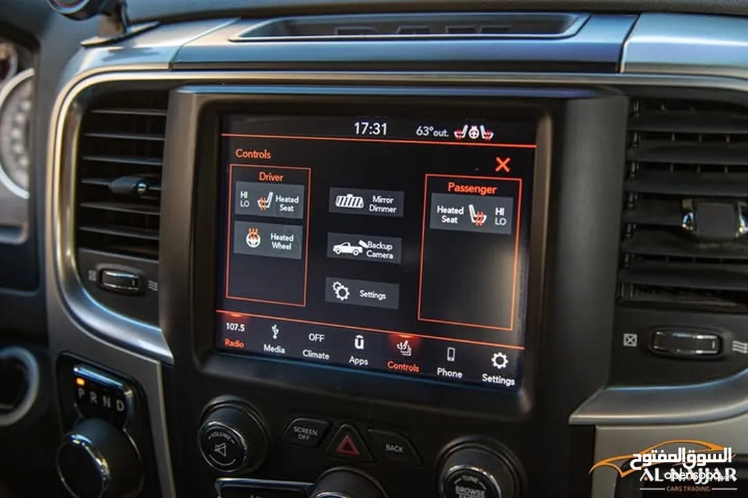 Dodge Ram Big horn 2019 gasoline   البكب بحالة الوكالة و قطع مسافة 51,000 ميل فقط