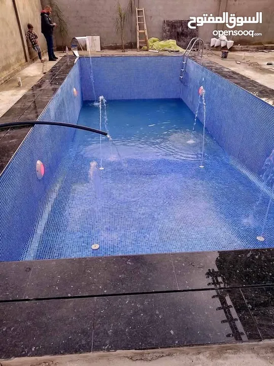 برك سباحة بأفضل المواصفات