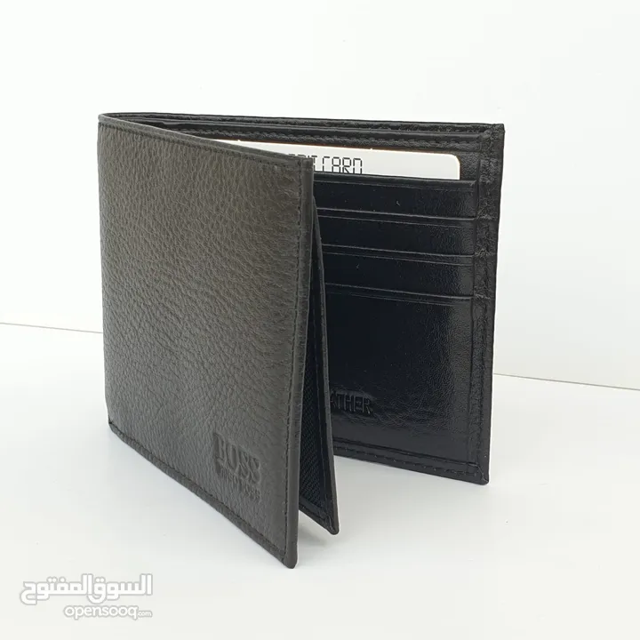 HUGO BOSS Wallet genuine leather 100%