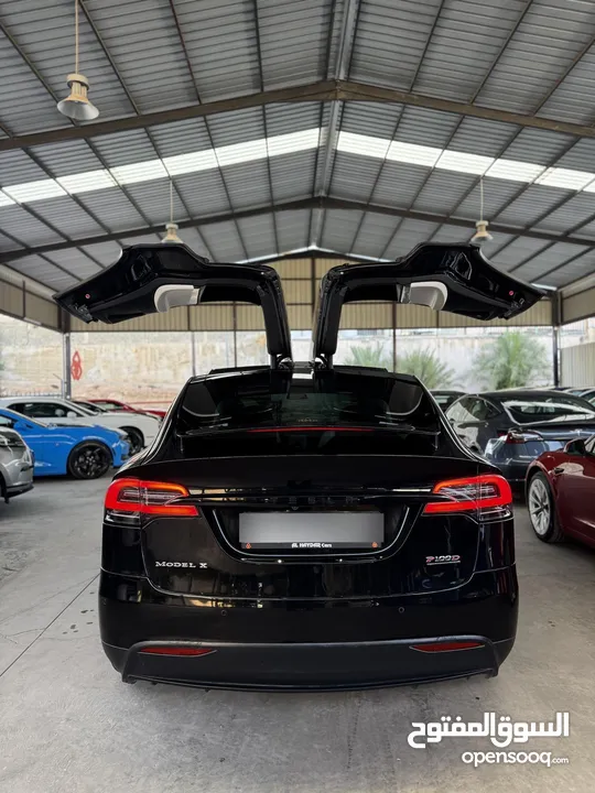 Tesla Model X Performance P100D جدا نظيفة سعر حرق
