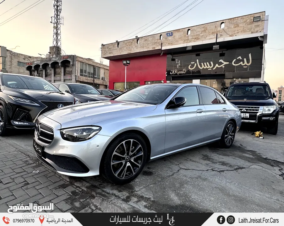 مرسيدس اي كلاس مايلد هايبرد نايت بكج 2021 Mercedes E200 Mild Hybrid Night Package