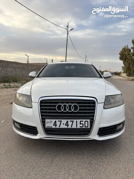 اودي A6موديل 2010 بسعر مغري مع رقم مميز