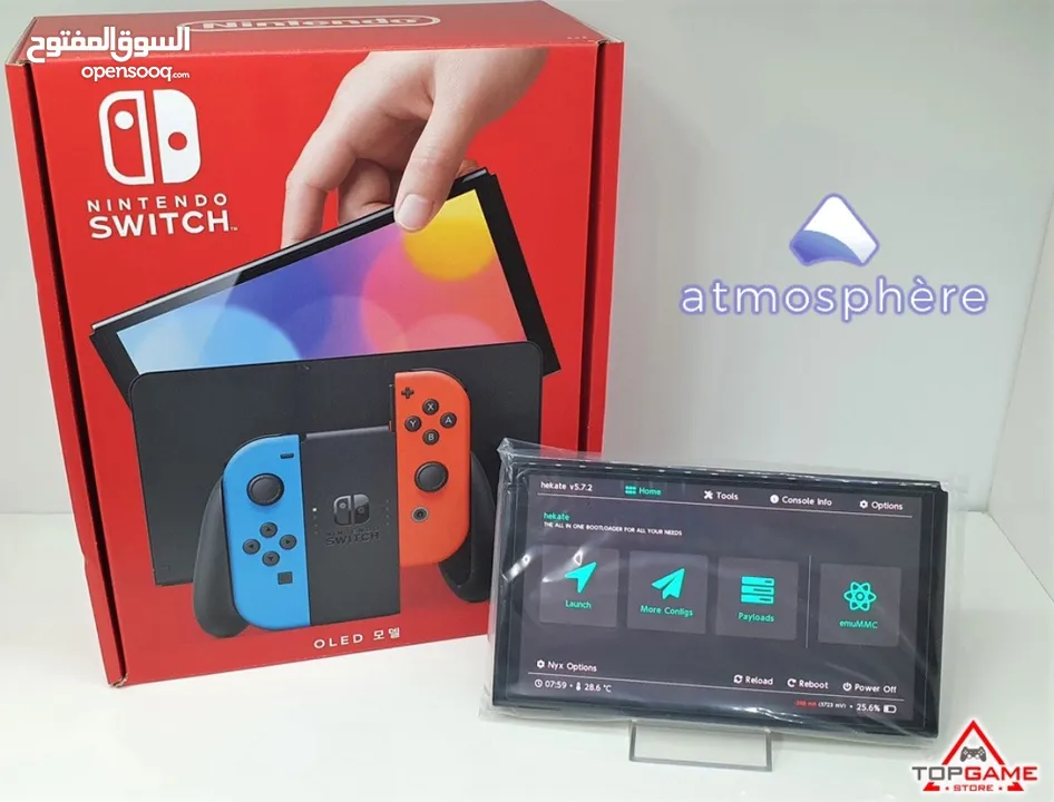 Nintendo Switch Oled Hacked سويتش اوليد معدل