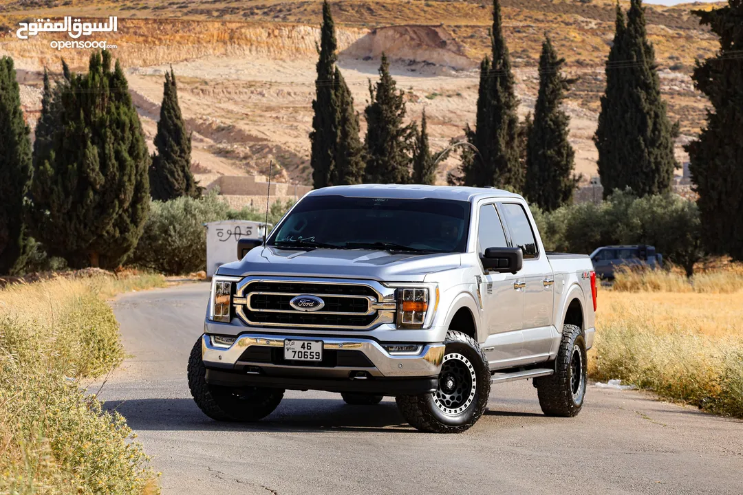 فورد F-150 2021 4X4 XLT powerboost Ford F-150 Diesl fully loaded Ford F150 202
