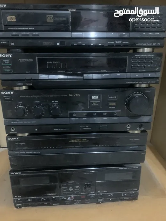 ستيريو ماركة Sony بحالة الوكاله شغال مية بالميه