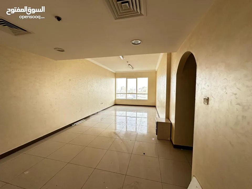 (محمد سعد) اكبر مساحه غرفتين وصاله بالقاسميه مع 3 حمام وبلكون بناء جديد
