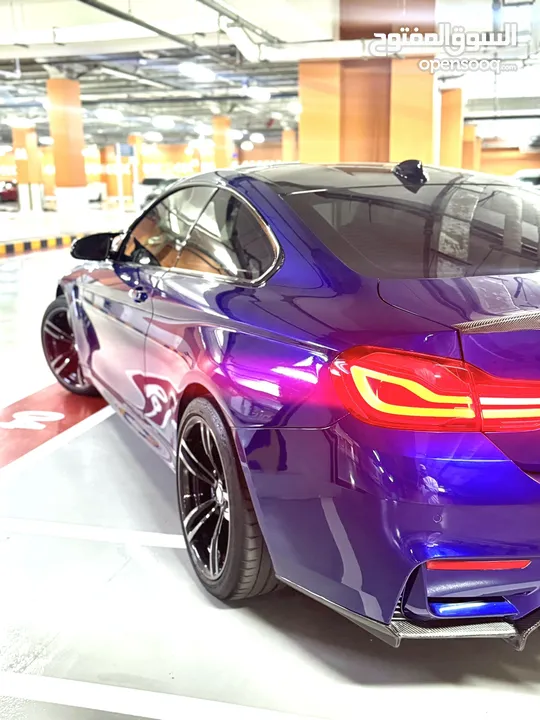 BMW M4 2020 وكالة عمان الجنيبي ، تحت الضمان , بدون صبغ او حوادث