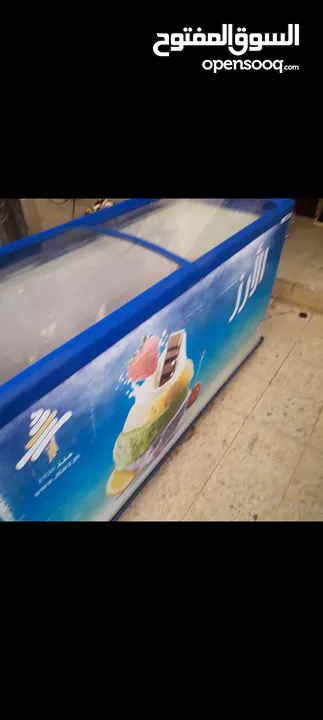 فريزر بطح بحاله ممتازه
