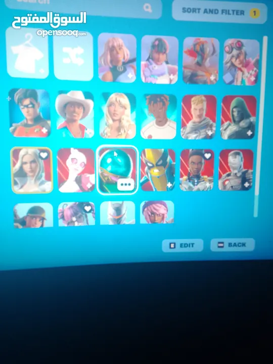 حساب فورتنايت للبيع
