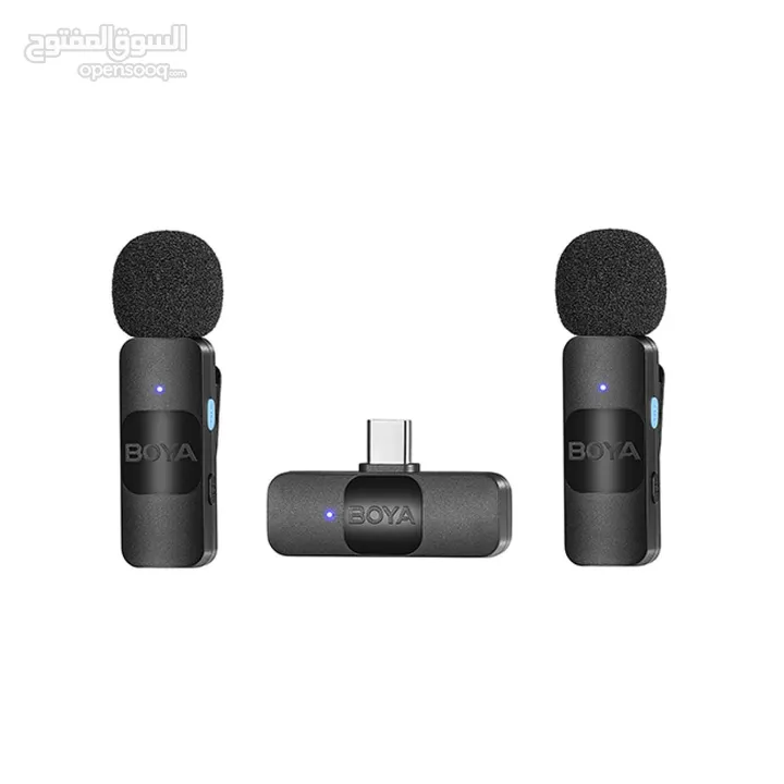 BOYA BY-V20 Ultracompact 2.4GHz Type-C Wireless Microphone System مايكرفون تايب سي