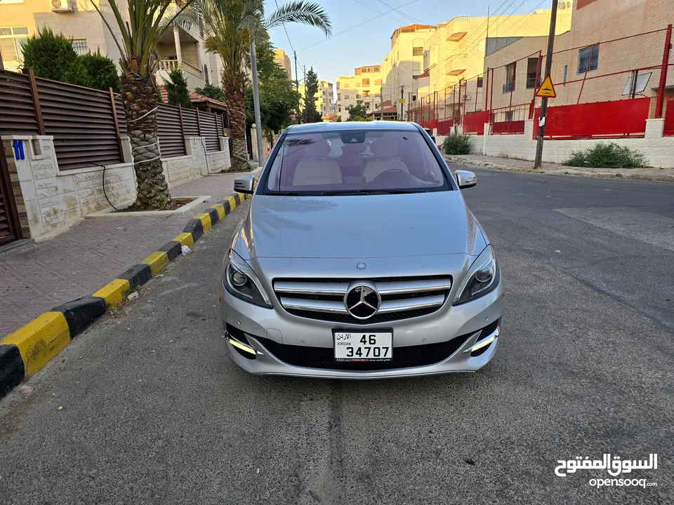 مرسيدس B250 موديل 2014 كهرباء فحص كامل بحالة الوكالة