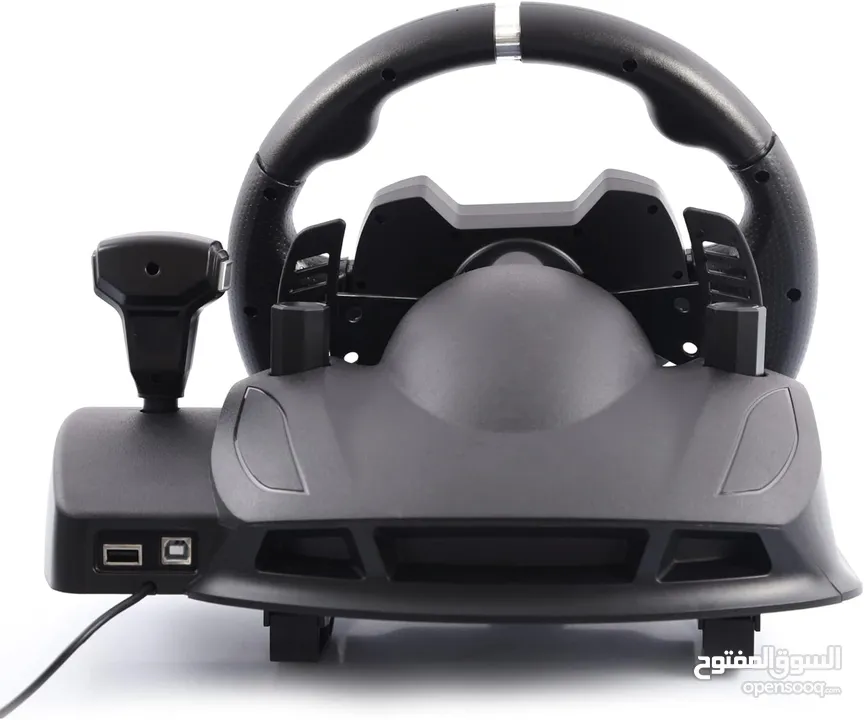 ستيرنغ ويل مقود سواقة مع بريكات لأجهزة الـ PC و البلايستيشن AP7 Steering