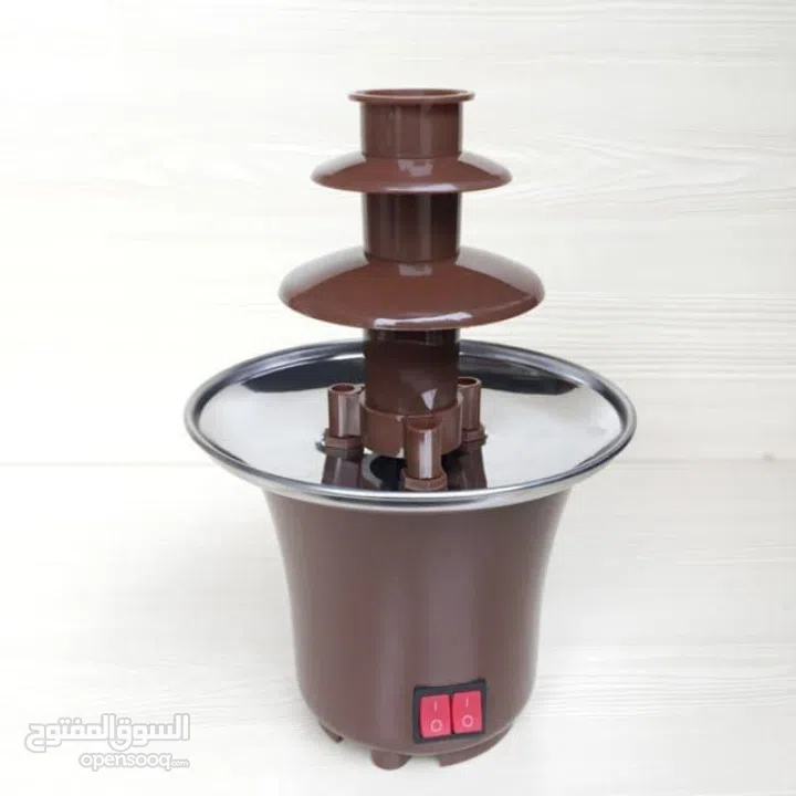 نافورة الشوكولاتة السايحة استمتعوا بالطعم اللي ياخذكم لعالم ثاني!