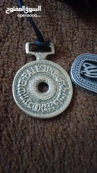 عملة معدنية تعليق انتيك فلسطين 1927