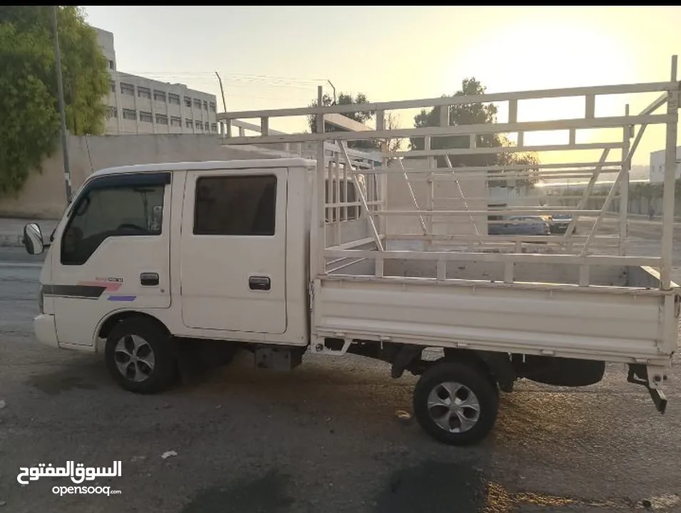 كيا بنجو دبل كبين للبيع بكم ماشاء الله مش مدعوك 9999