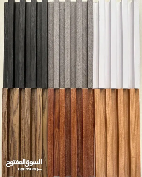 بديل خشب وبديل رخام - ورق جدران 3d