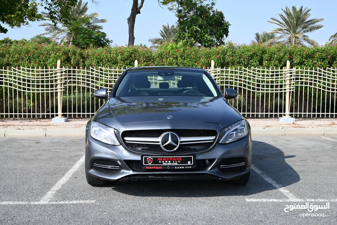 0% DP -  ENGINE+GEAR+CHASSIS GURANTEE - MERCEDESE C300 2.0 4MATIC LEXURY AWD 2017  - US SPECS