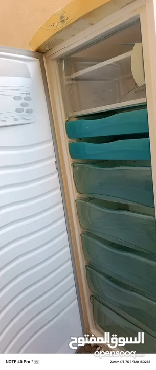 one door freezer good condition