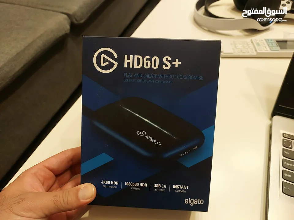 elgato HD60 S plus capture card for streaming