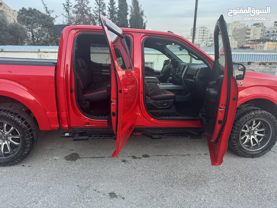 ‏Ford f150 2018 4x4 ‏clean title فحص كامل 7 جيد