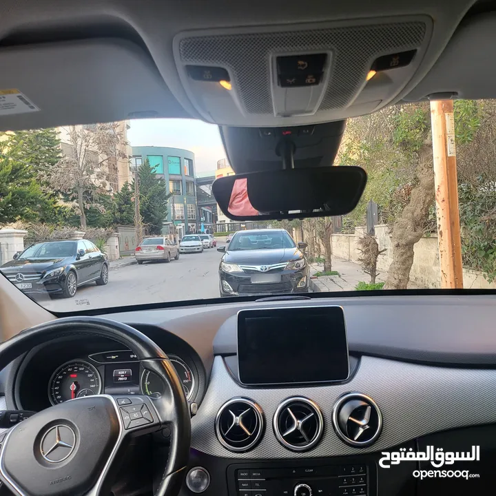 مرسيدس بنز بي 250 الكهربائية بالكامل  Mercedes B250 2015 Full Electric كلين تايتل فحص شركة غرغور