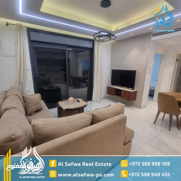 شقه مميزه جدا تناسب ذوقك / جديده مفروشه للايجار مناسبه جدا عرسان أو عائلات صغيره