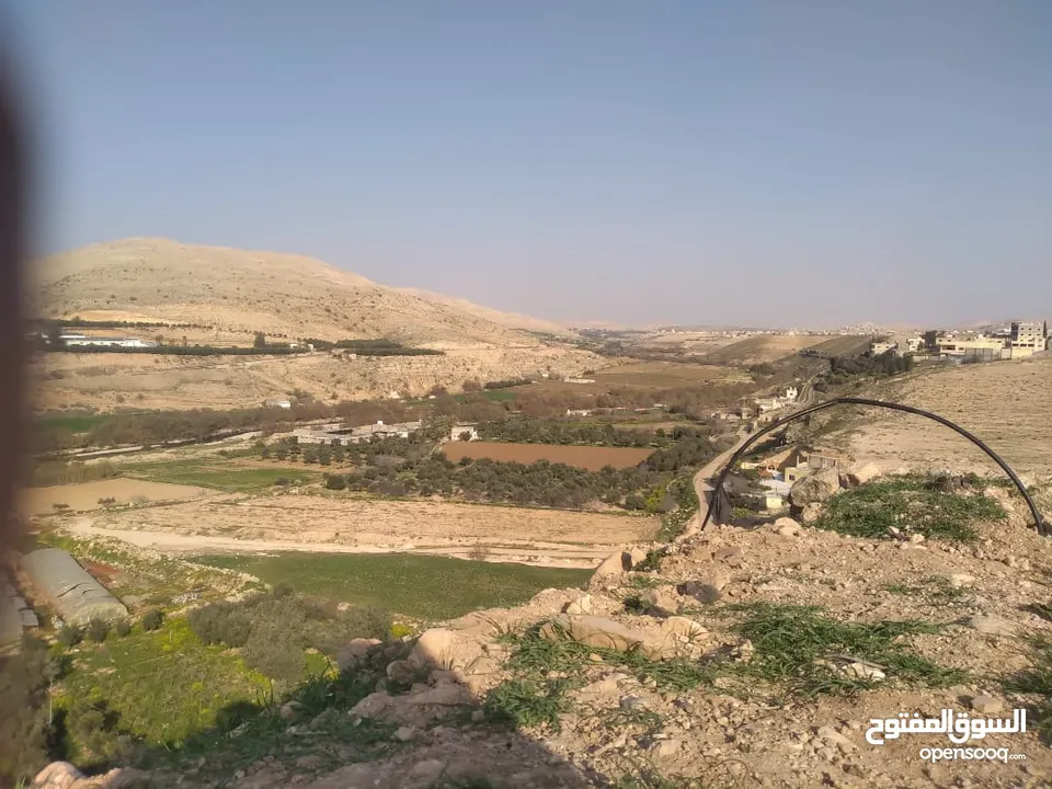 قطعة أرض للبيع مميزة بأطلالة مرتفعة وبسعر مغري