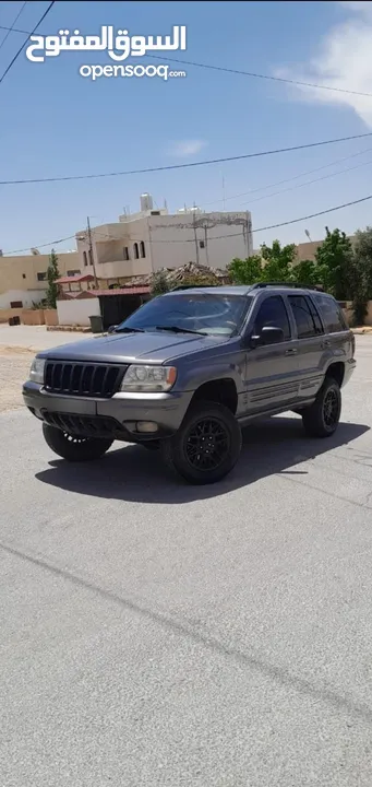 جيب شروكي 2002 معدل مرفوع للبيع