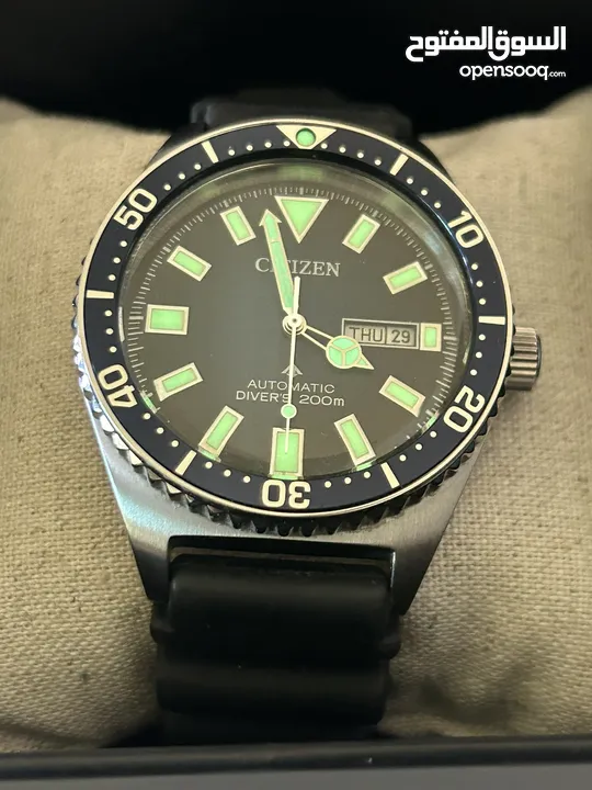 Citizen Promaster NY0129-07L Automatic  ساعة سيتيزن بروماستر اتوماتيك الرجاء قراءة تفاصيل الاعلان