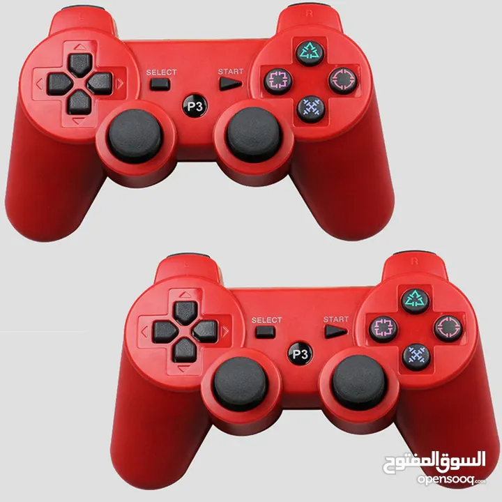 يد العاب جيمنغ بلايستيشن 3 الوان متعددة DoubleShock PS3 Controller Wireless Gamepad