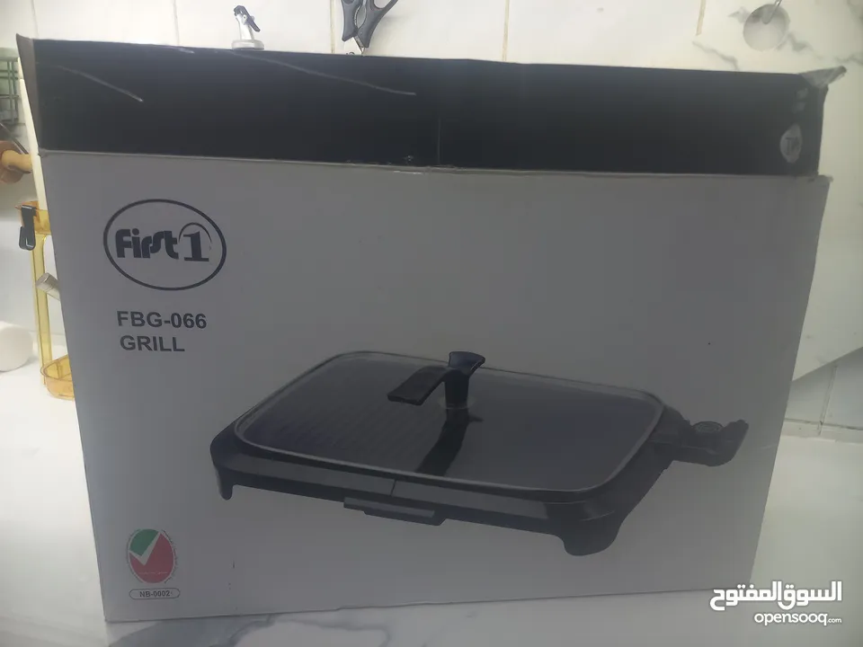 Brand New First 1 Grill – Never Used, Purchased from Sharaf DG