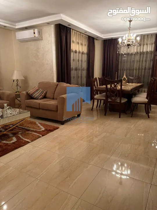 شقة فاخرة للبيع في خلدا - العوجانية  - طابق ثالث 190م مع روف 80م تشطيب سوبر ديلوكس