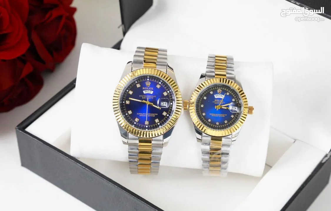 ساعة Rolex الرجالية المتالقة و الانيقة و المثالية  عروض لا تفوت اسرعروا قبل نفاذ الكمية
