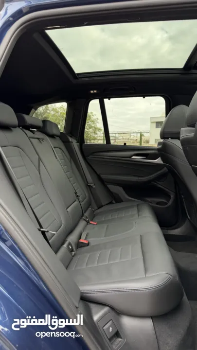 BMW x3 30e ترخيص   محرك 2000 هايبرد plug in/يقطع على الشحنه 43 كيلو متر  293 حصان