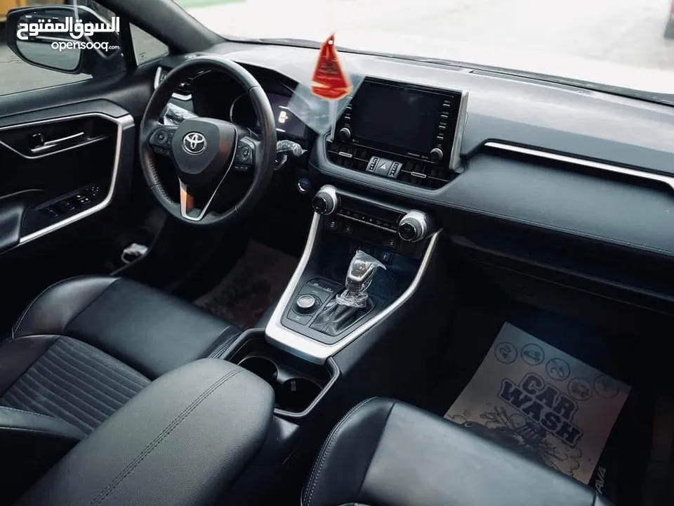 Toyota RAV4 Hybrid 2020 XSE lithium battery /فحص اتوسكور b+/ بانوراما اعلى صنف