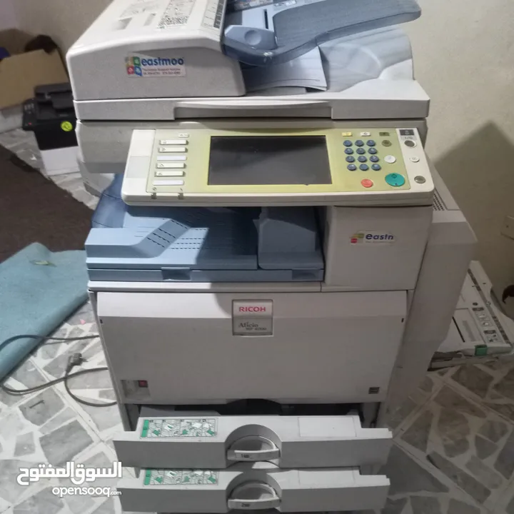 ماكنه تصوير نوع ريكو موديل Mp4001 40 صوره بالدقيقة ماكنه قويه للعمل المستمر تصوير طباعه  سكانر