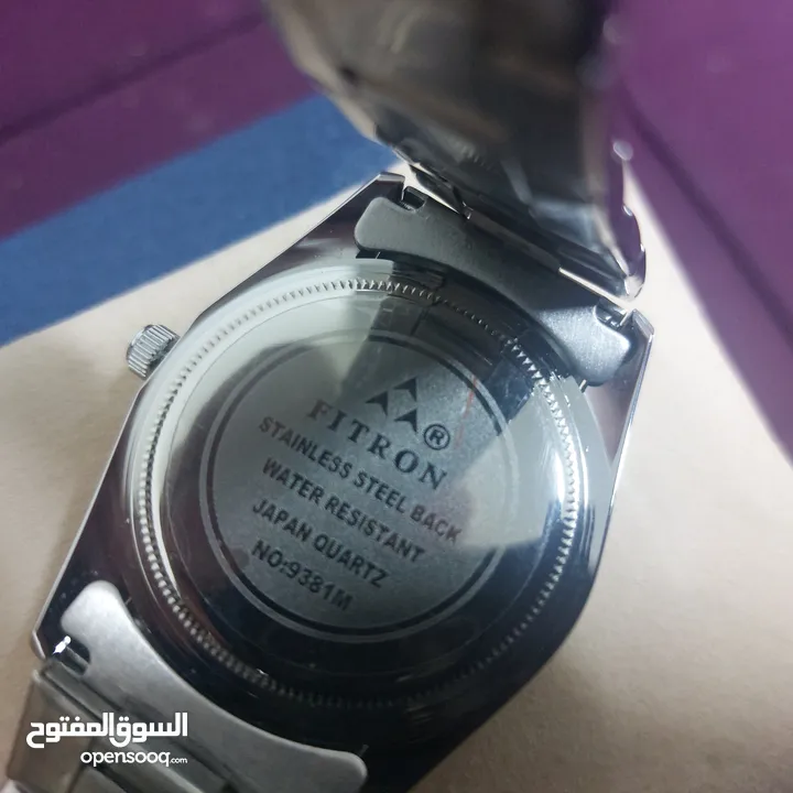 ساعة فترون ستانلس ستيل