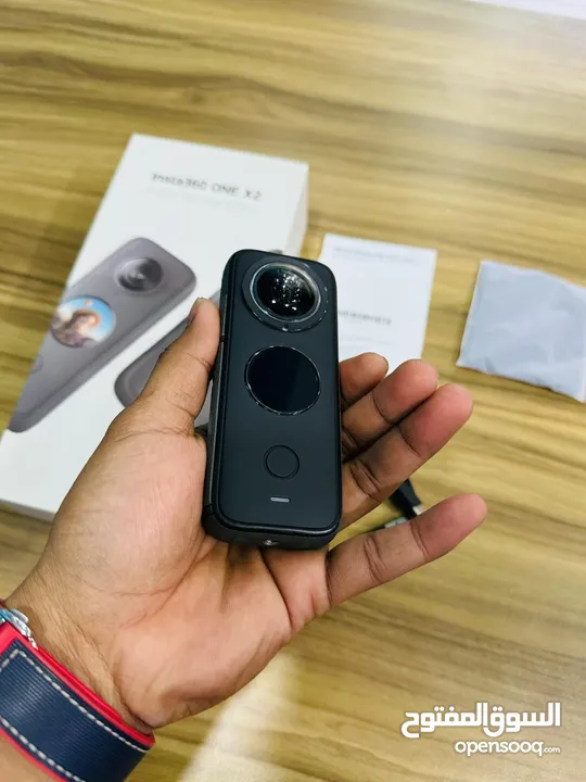 Insta360 ONE X2 360 degree action camera  5.7K Dual-Lens 360 Auto-Stitched Capture