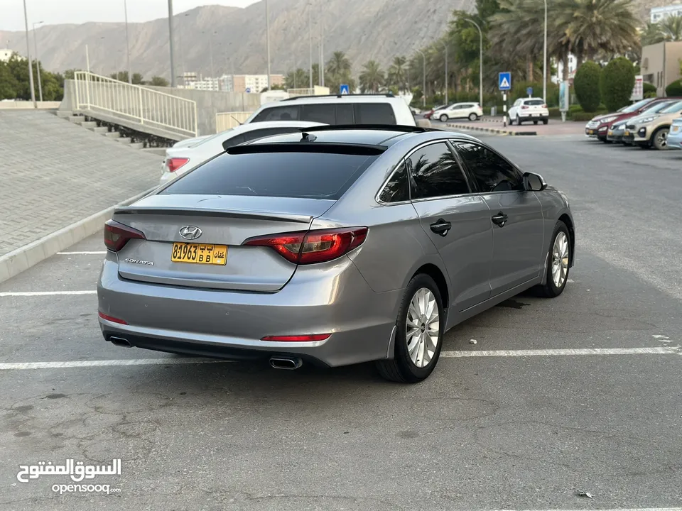 Hyundai Sonata 2015 oman car 188000 km only full options panorama