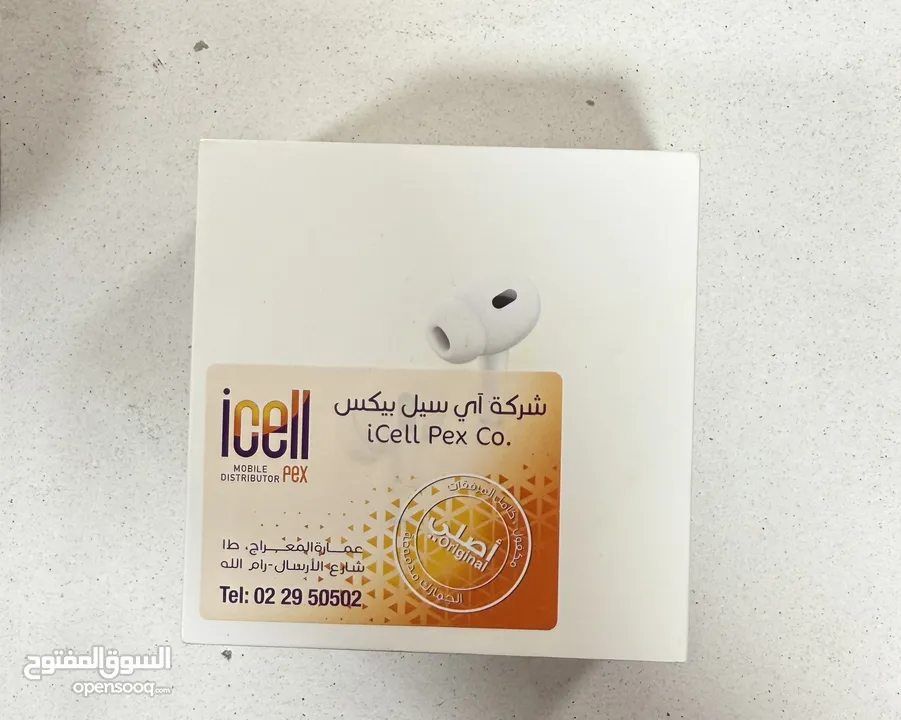سماعة Airpods pro الجيل الثاني اخر نسخه استعمال بسيط جدا