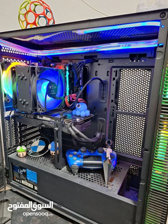 بسم الله ما شاء الله  Computer Gming  نظيف كامل مكمل  معه كلشي