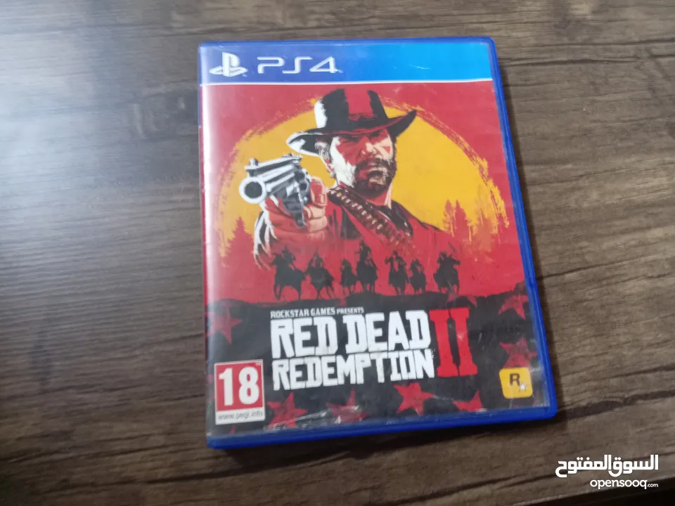سيدي بلاي ستيشن RDR2 COD BO COLD War