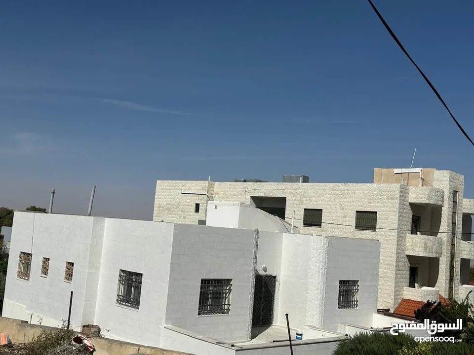 بيت مستقل مكون من طابق ارضى و تسوية للبيع على دونم أرض - الكرك / ابو حمور - بجانب مديرية الزراعة