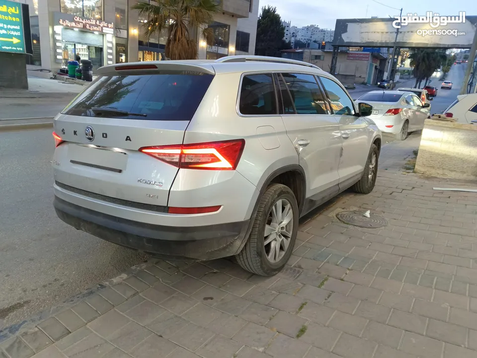 سكودا كودياك 4×4 ايد صفر  فتحة بانوراما  جديدة السيارة
