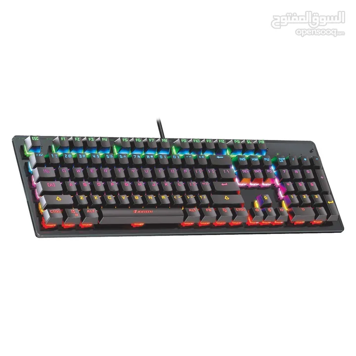 Keyboard mechanical- Jertech k520 blue  gaming