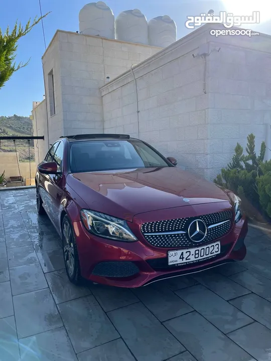 مرسيدس بنز c 350 e فحص كامل  كلين تايتل عداد قليل مع بانوراما  2016