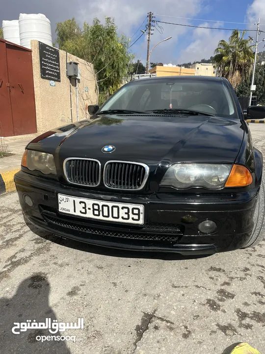 فحص كاااااااامل 7 جيدBmw e46  318 موديل 2000 لبيع بسعرر مغري رقم مميز