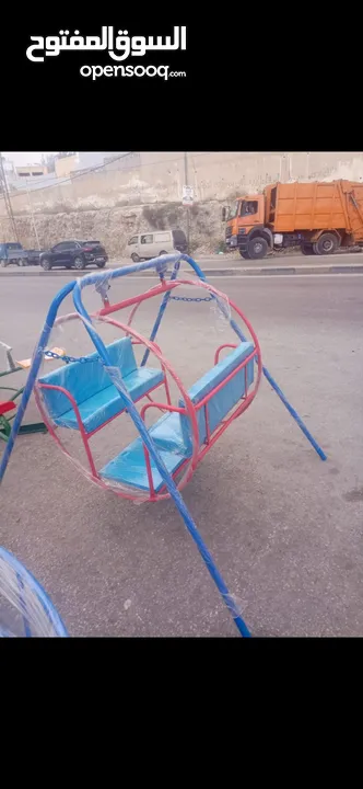 مرجيحة رباعية  حديد  تتحمل 200 كيلو