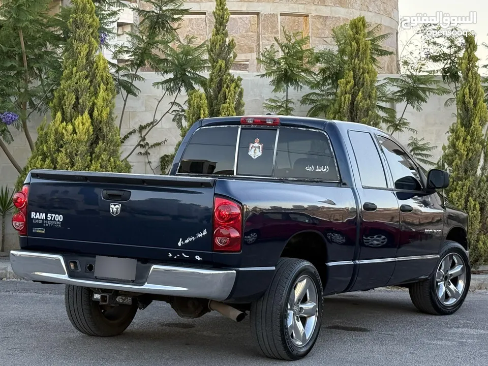 دوج رام موديل 2007محرك 4700cc magnum