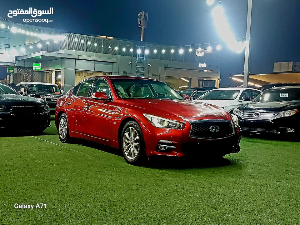 انفنتي Q50t موديل 2014 خليجية فل ابشن رقم واحد